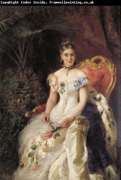 Konstantin Makovsky Portrait of Countess Maria Mikhailovna Volkonskaya